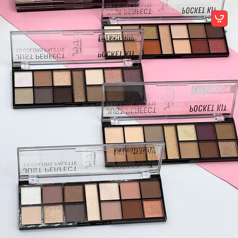 پالت سایه 13 رنگ دودوگرل DoDo Girl مدل Pocket Kit